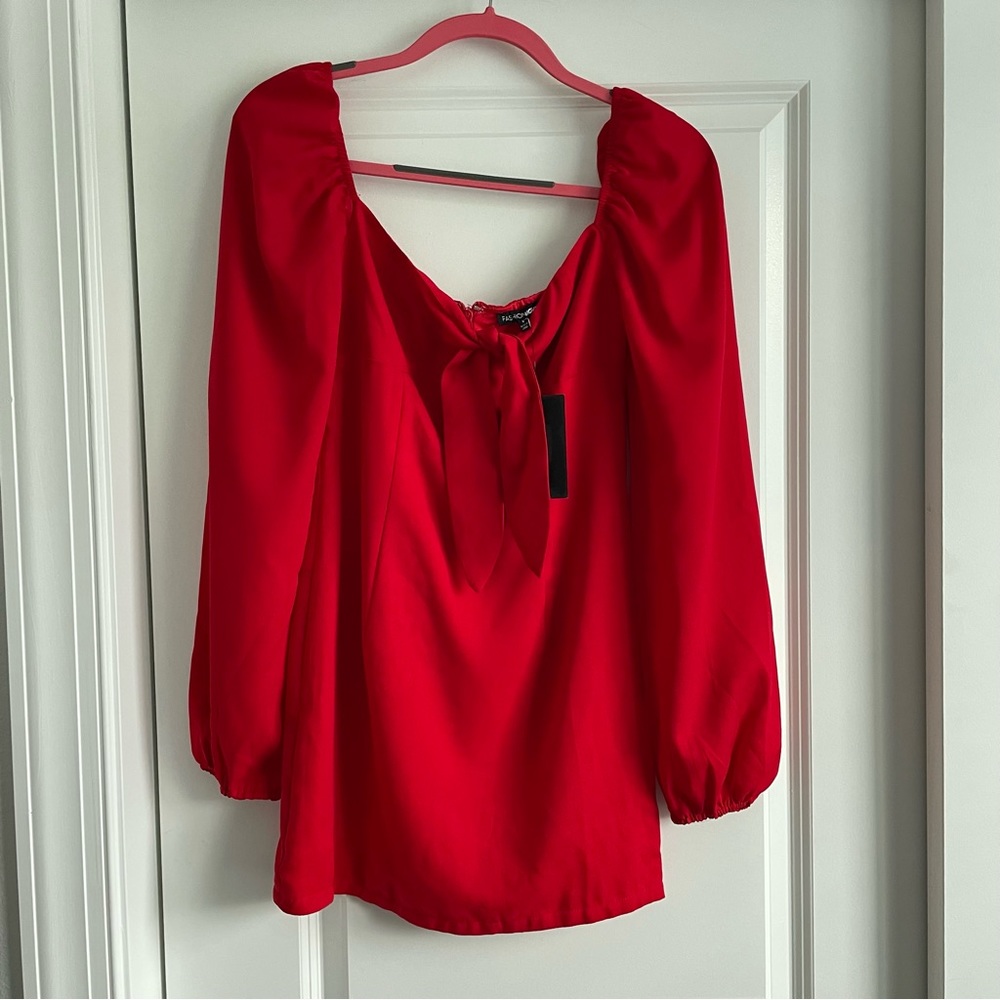 Fashion Nova Red Mini Dress